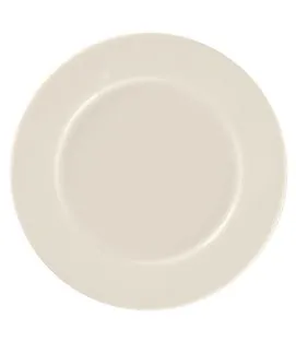 Assiette plate rond blanc porcelaine bone china Ø 16 cm Fedra Rak