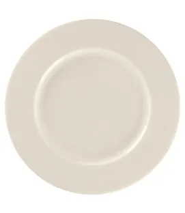 Assiette plate rond blanc porcelaine bone china Ø 26,9 cm Fedra Rak