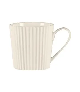 Mug rond blanc porcelaine bone china 32 cl Ø 8,5 cm Spectra Rak