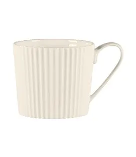 Mug rond blanc porcelaine bone china 43,5 cl Ø 9,6 cm Spectra Rak