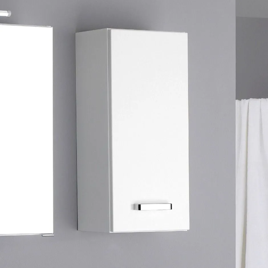 Armoire murale Bobbi 30cm 1 porte - blanc