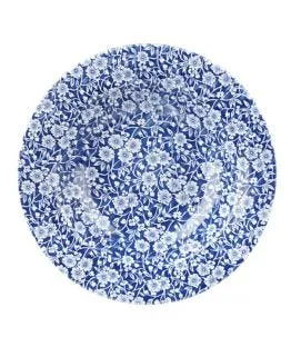 Assiette creuse rond Victorian Calico Bleu Prague porcelaine vitrifiée Ø 24,9 cm Vintage Prints Churchill