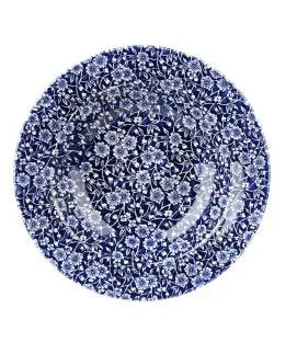 Assiette creuse rond Victorian Calico Bleu Willow porcelaine vitrifiée Ø 24,9 cm Vintage Prints Churchill
