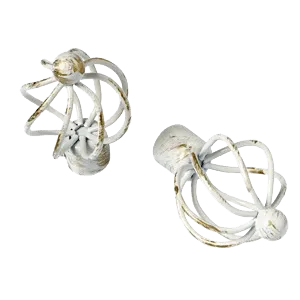 Embout CERUSITE coloris blanc / doré - 4MURS