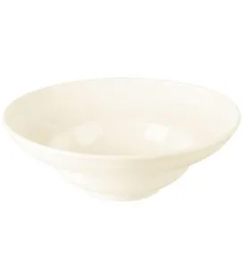 Assiette extra creuse rond ivoire porcelaine vitrifiée Classic Gourmet Rak