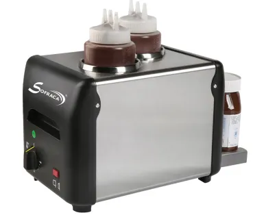 CHAUFFE CHOCOLAT/SAUCE À POSER - 2 X 1 LITRE