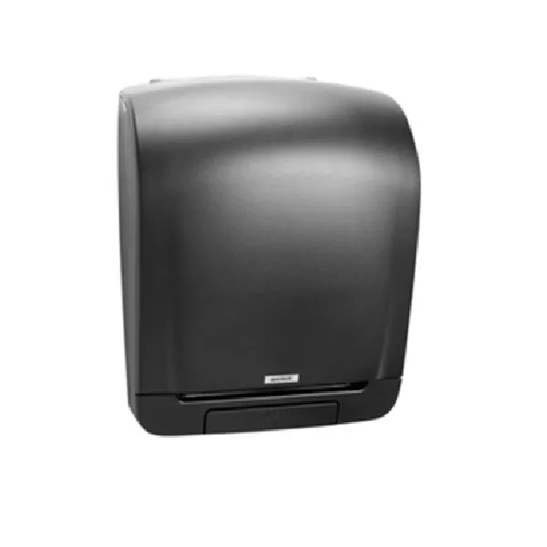 DISTRIBUTEUR NOIR ESSUIE MAINS ROULEAU KATRIN