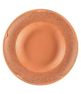 Assiette creuse rond Tero Décor Denia porcelaine Ø 30 cm Earth Rak