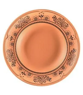 Assiette creuse rond Tero Décor Alexandria porcelaine Ø 30 cm Earth Rak