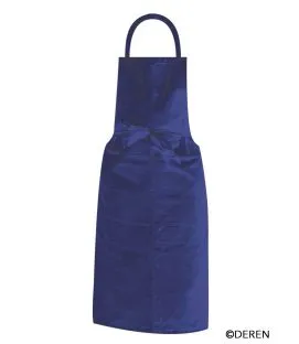 Tablier valet avec bavette bleu Taille unique