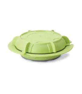Assiette creuse rond anis copolyester Ø 23 cm Thermodynamique Saint Romain