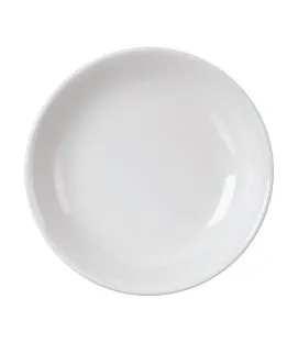 Assiette creuse rond blanc porcelaine Ø 20 cm Hotel