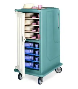 Chariot isotherme pour plateau de repas plastique 93x71x148 cm 150 kg Shoreline Cambro