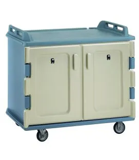 Chariot isotherme pour plateau de repas plastique 123,5x83x112 cm 150 kg Shoreline Cambro