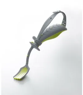 Fourchette ergonomique gris polypropylène (pp) Flex Ergo Saint Romain