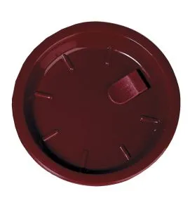 Coupelle rond bordeaux Ø 11 cm