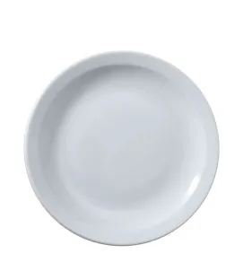 Assiette plate rond blanc porcelaine Ø 19 cm Optima Vaisselle
