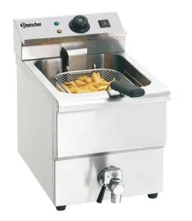 Friteuse avec robinet IMBISS1 230v 8 L Bartscher