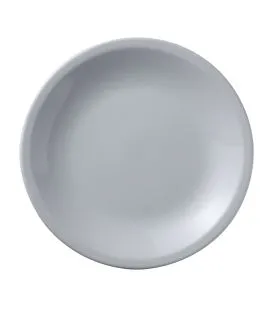 Assiette plate rond blanc porcelaine Ø 23,8 cm Uni Essentials Collection