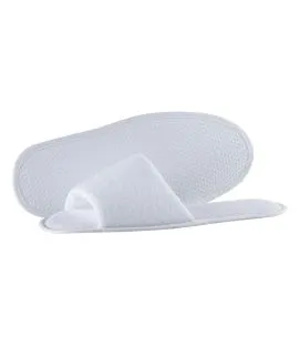 Chaussons bout ouvert blanc 43 Essentials Collection (100 pièces)