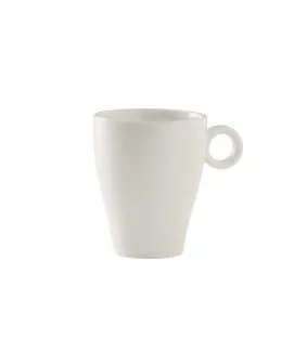 Mug rond blanc porcelaine 27 cl Ø 8 cm Slim O Pro.mundi