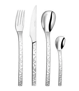 Cuillère à café inox 18/10 14,4 cm Pixelle 3d Couzon