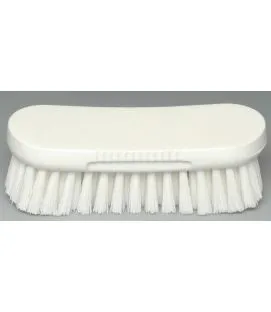 Brosse papillon mi-dur blanc 20,5 cm Thomas