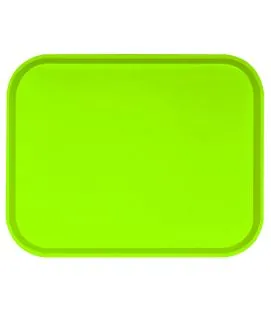 Plateau polyester vert 46x36 cm Poly Str Platex