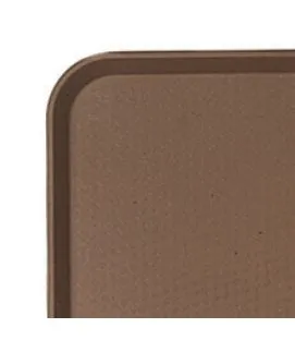Plateau polypropylène (pp) marron 46x36 cm Fast Food Cambro
