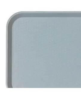Plateau polypropylène (pp) gris 34,5x26,5 cm Fast Food Cambro