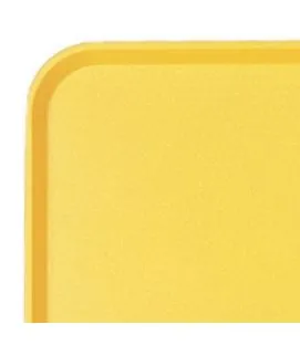 Plateau polypropylène (pp) jaune 46x36 cm Fast Food Cambro