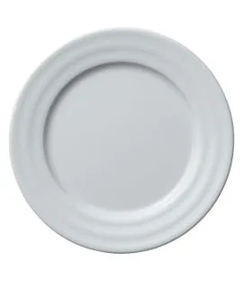 Assiette plate rond blanc porcelaine Ø 27 cm Ruby