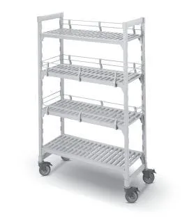 Rayonnage acier 118 cm x 179 cm 340 kg 4 étagères Camshelving Cambro