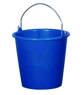 Seau avec anse bleu 10 L