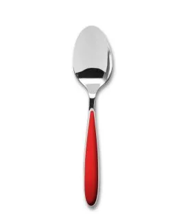 Cuillère de table rouge inox 20,5 cm Amande Tarrerias Bonjean