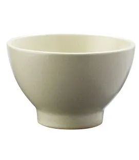 Bol à cidre rond ivoire grès émaillé 27 cl Ø 10,5 cm Gres Couleur Pro.mundi