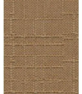 Set de table rectangulaire marron polyester Leinen Candola