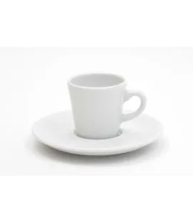 Tasse à ristretto rond blanc porcelaine culinaire 5 cl Ø 5,5 cm Fluto Pillivuyt
