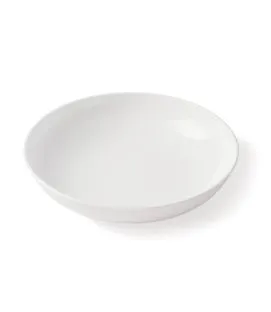 Assiette plate rond blanc polypropylène (pp) Ø 18,5 cm Vaisselle Enfance Plastorex