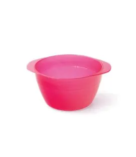 Bol à oreilles rond rouge polypropylène (pp) 50 cl Ø 12 cm Vaisselle Enfance Plastorex