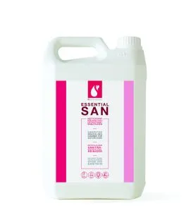 Nettoyant détartrant désinfectant sanitaire 5 L Essential San Kleaning Essentials