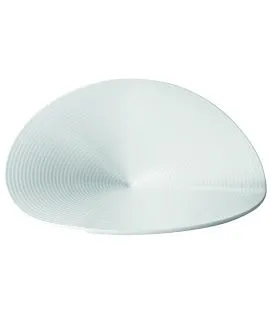 Assiette de présentation blanc porcelaine culinaire 29x18 cm Canopee Pillivuyt