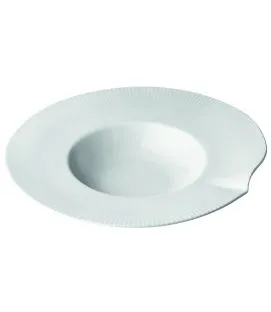 Assiette extra creuse rond blanc porcelaine culinaire Ø 26,5 cm Canopee Pillivuyt