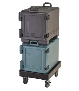 Socle rouleur sans poignée plastique 65,5x49x26,5 cm Cambro