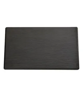 Plateau mélamine noir 53x32,5 cm Slate Aps
