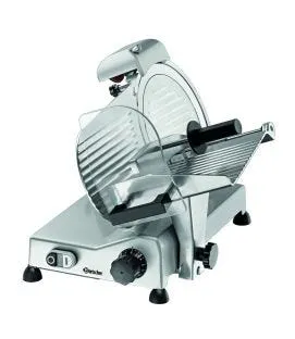 Trancheur gris ECO 250 mm courroie 140 W 230v Bartscher