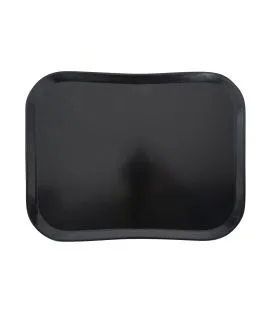 Plateau polyester noir 45,7x35,5 cm Versatray Century Cambro