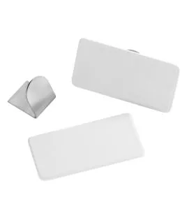étiquette porcelaine blanc 10x5 cm Evento Degrenne