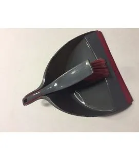 Ensemble pelle balayette gris 24 cm