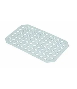 Grille pour bac plat 3L rectangulaire blanc plastique 28,3 cm x 8 mm Gilac